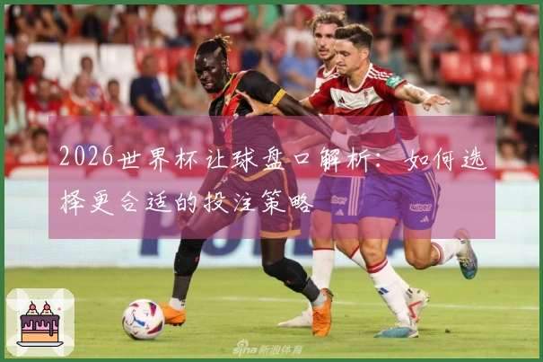 2026世界杯让球盘口解析：如何选择更合适的投注策略